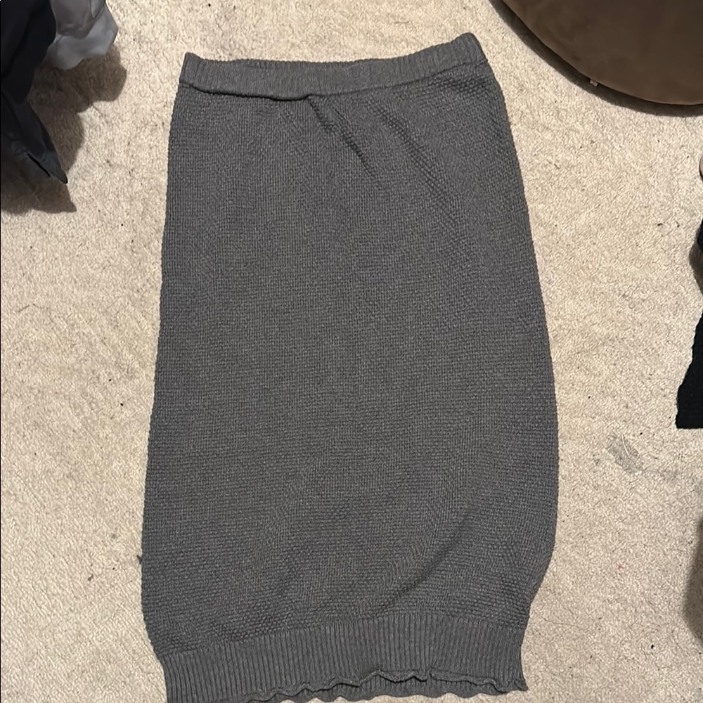 Free people sweater knit skirt